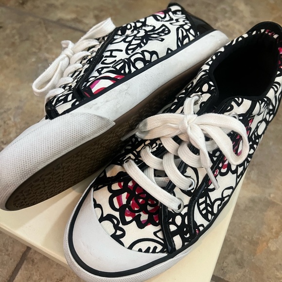 Coach Vibrant Floral Sneakers - Picture 3 of 3
